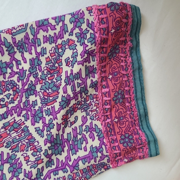 SALE!! Gretchen Scott Hand Embroidered Tunic - Picture 3 of 6